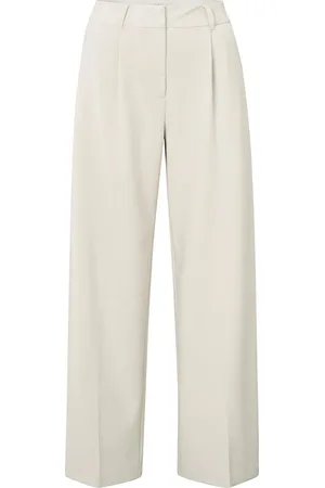 YAYA Woven wide leg trousers with c dames