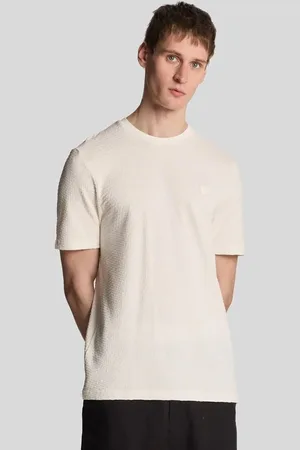 Lyle & Scott T-shirt Tonal Wit heren