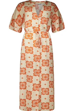 Object Jurk Ella Bruin dames