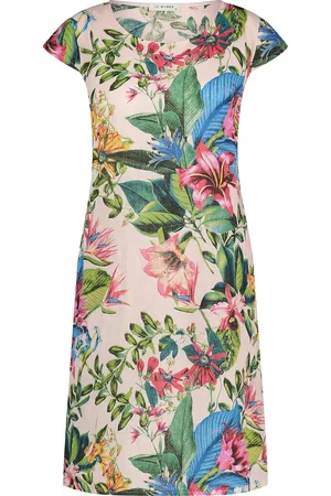 In Shape Jurk Fien Tropical dames