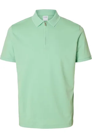 SELECTED Polo Fave Zip heren