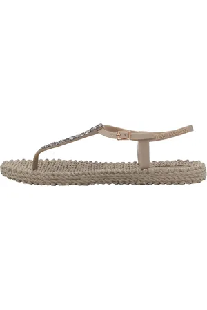 Ilse Jacobsen Slippers Flipflops Bruin dames