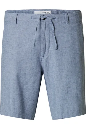SELECTED Short Brody Blauw heren