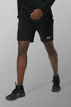 Boohoo Heren Korte sportbroeken - Man Active Shorts, Black