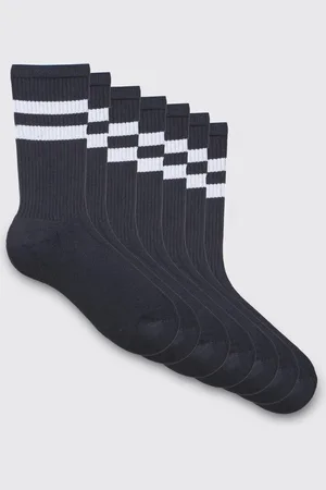 Boohoo Gestreepte Sportsokken (5 Paar)