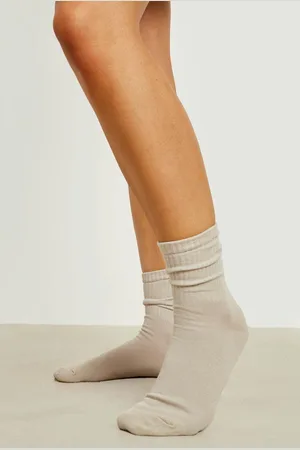Boohoo Monochrome Nude Sokken (3 Paar)