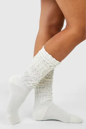 Boohoo Gebreide Baggy Sokken