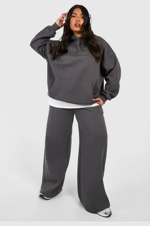 Boohoo Plus Dsgn Studio Joggingbroek Met Rechte Pijpen