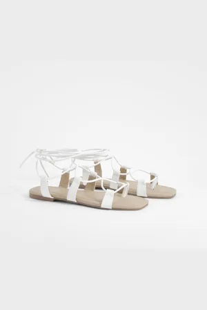 Boohoo Brede Gladiator Sandalen