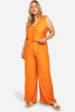 Boohoo Plus Baggy Gilet En Broek Set