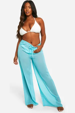 Boohoo Plus Strand Broek Met Touwtjes