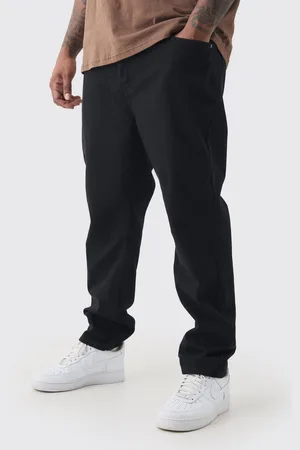 Boohoo Plus Onbewerkte Slim Fit Jeans