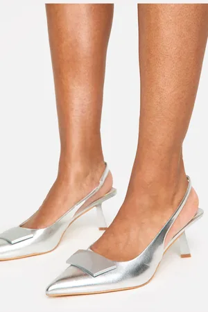 Boohoo Pumps Met Metallic Zoom En Hielbandje