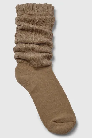 Boohoo Zachte Geribbelde Baggy Sokken