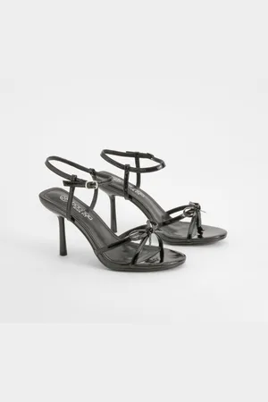 Boohoo Brede Metallic Hakken Met Strik