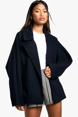 Boohoo Korte Nepwollen Jas