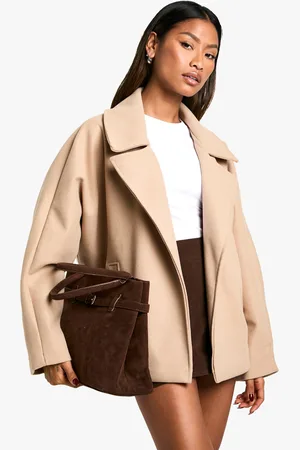 Boohoo Korte Nepwollen Jas