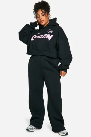 Boohoo Plus Dsgn Joggingbroek Met Rechte Pijpen