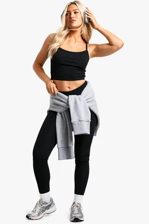 Boohoo Two Tone Leggings En Hemdje Set