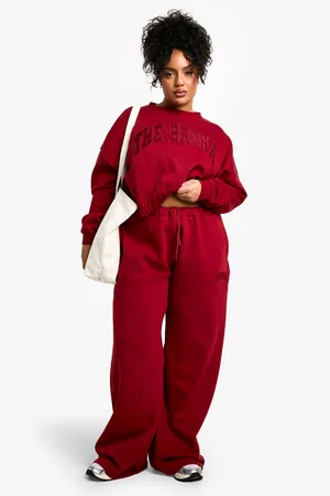 Boohoo Plus Bronx Joggingbroek Met Rechte Pijpen