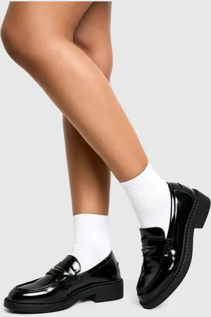Boohoo Dikke Nepleren Loafers