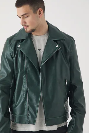 Boohoo Tall Gebleekte Pu Biker Jas