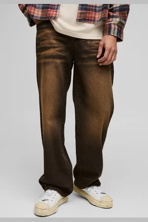 Boohoo Onbewerkte Extreem Gebleekte Baggy Jeans