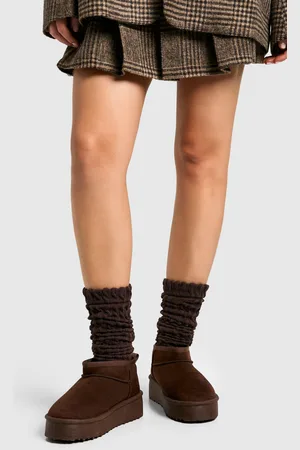 Boohoo Gebreide Baggy Sokken