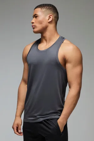 Boohoo Man Active Dun Essentials Fitness Hemd