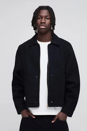 Boohoo Zwarte Carpenter Harrington Spijkerjas