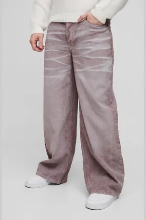 Boohoo Tall Gebleekte Baggy Jeans