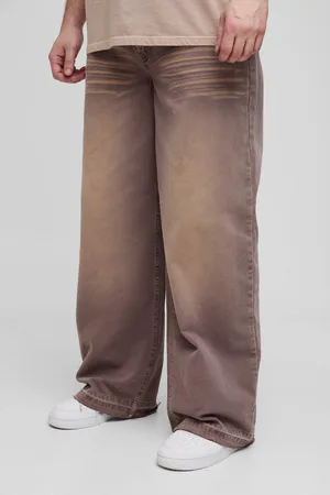 Boohoo Tall Baggy Overdye Jeans