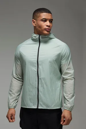 Boohoo Man Active Dunne Shower Resistant Windbreaker