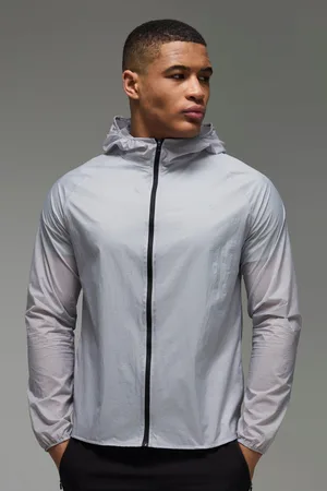 Boohoo Man Active Dunne Shower Resistant Windbreaker