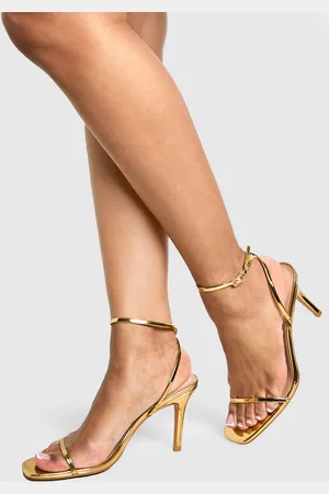 Boohoo Lage Metallic Naaldhakken