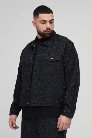 Boohoo Plus Oversized Neppy Spijkerjas