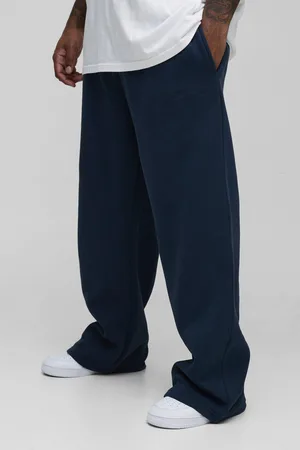 Boohoo Plus Basic Homme 330Gsm Joggingbroek Met Rechte Pijpen