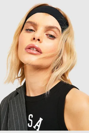 Boohoo Wide Jersey Haarbanden (2 Stuks)