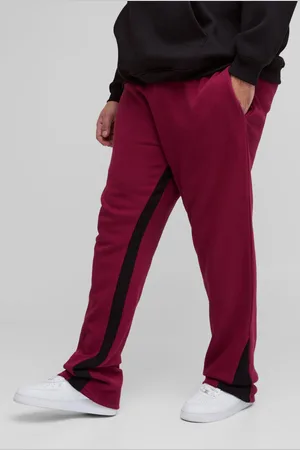 Boohoo Plus Stacked Joggingbroek Met Gusset Detail