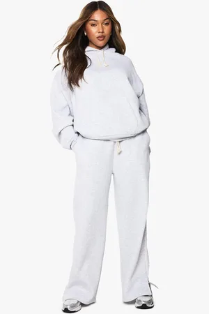 Boohoo Plus Contrasterend Touwen Trainingspak Met Touwtjes