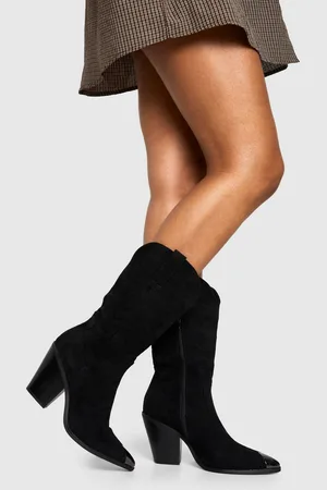Boohoo Western Laarzen Met Teenkap