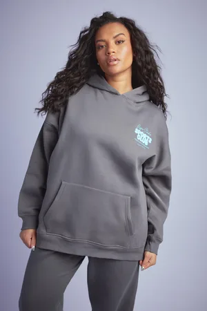 Boohoo Plus Oversized Dsgn Studio Sport Hoodie