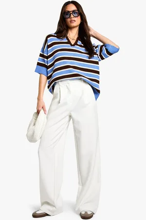 Boohoo Tall Essential Wide Leg Broek