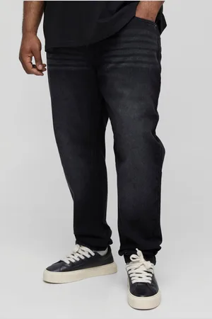 Boohoo Plus Onbewerkte Slim Fit Jeans