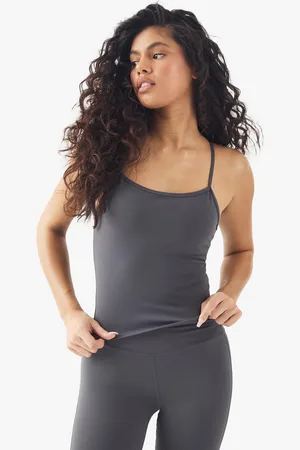 Boohoo Premium Sculpt Gewatteerd Hemd Met Bandjes