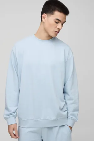 Boohoo Oversized Basic Trui Met Crewneck
