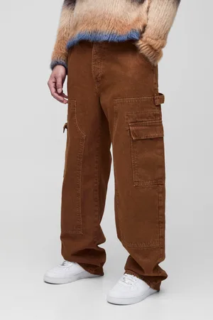 Boohoo Tall Baggy Utility Cargo Jeans