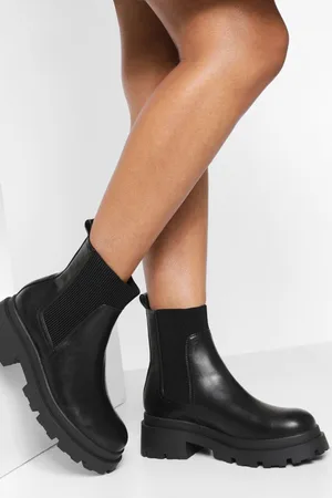 Boohoo Chelsea Boots Met Dikke Zool