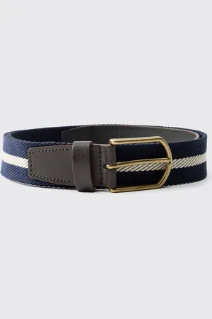 Boohoo Gestreepte Nepleren Riem