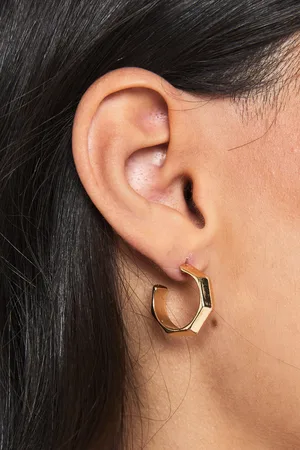 Boohoo Ronde Metalen Oorbellen (6 Paar)